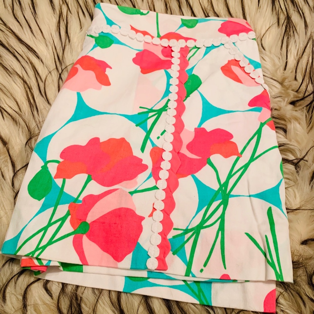 Lilly Pulitzer Floral Skort